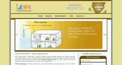 Desktop Screenshot of nfktechnology.com